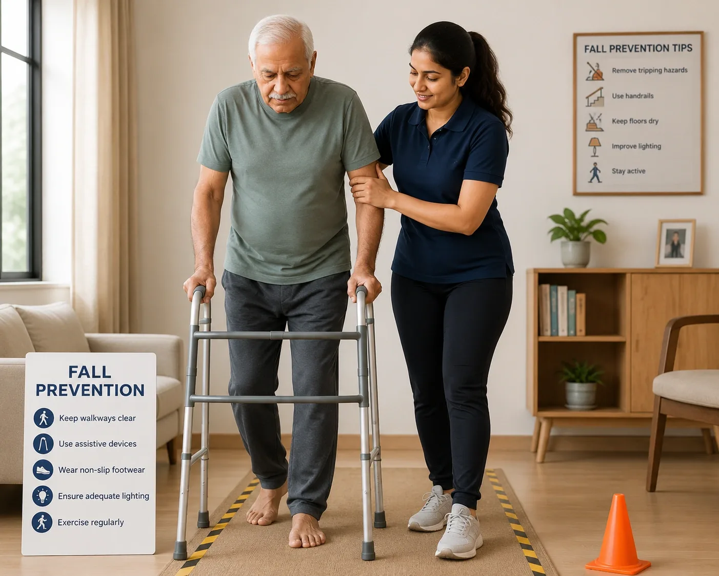 Proactive Fall Prevention and Balance Training for elderly at Sport-Fit Physio Care, Chennai