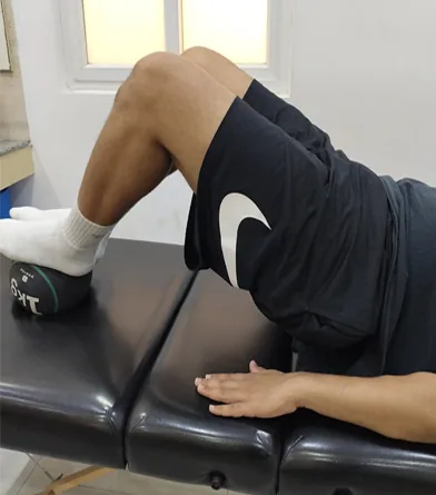 Physiotherapy rehabilitation exercise