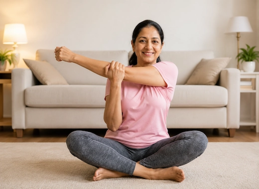 Diastasis recti treatment for core strength at Sport-Fit Physio Care Chennai